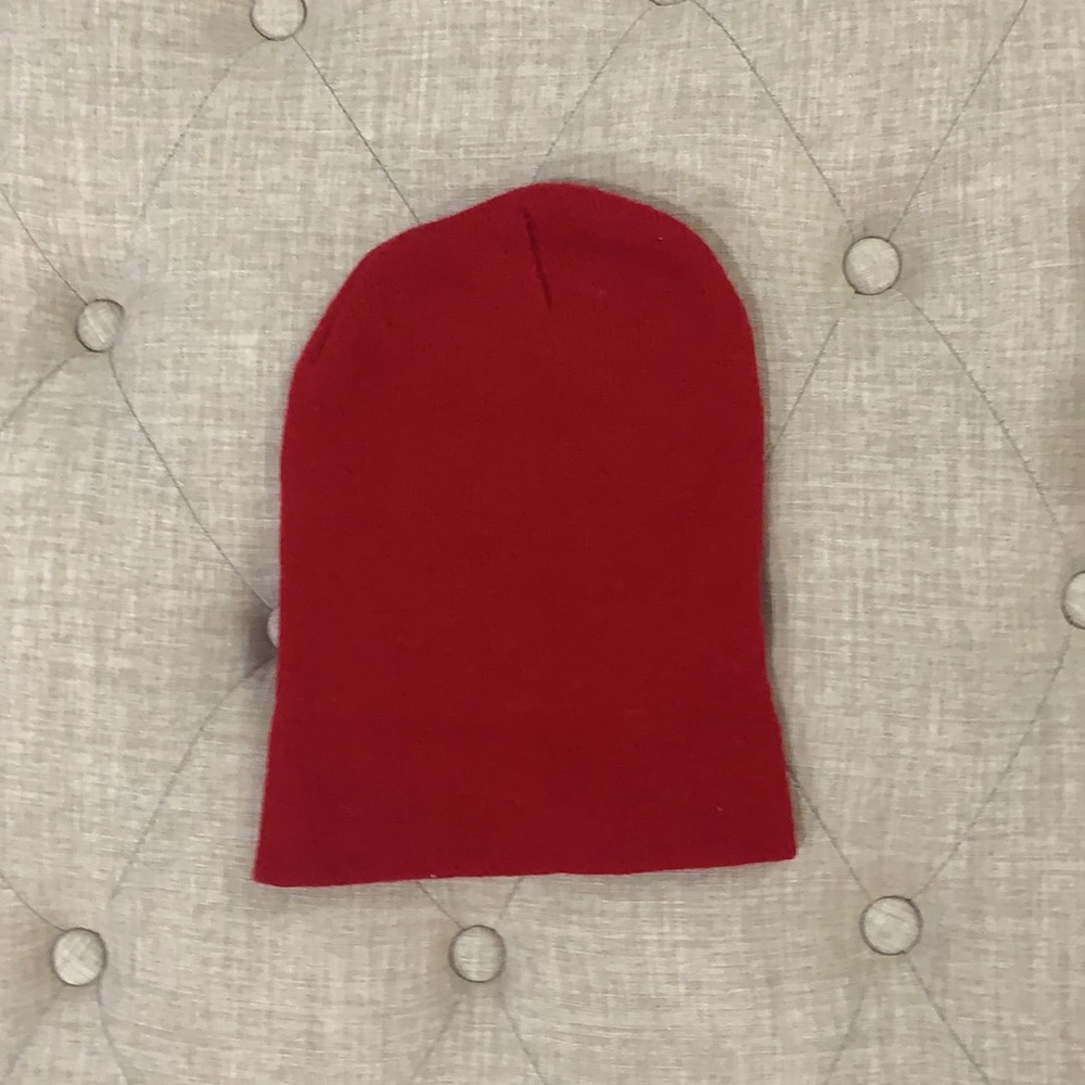 Red Beanie - Picture 2 of 2